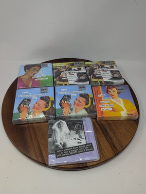 #ad #ad Lot Of 6 Packages PPD Is Lifestyle Cocktail Napkins Funny Women 1 Laid Back $13.75