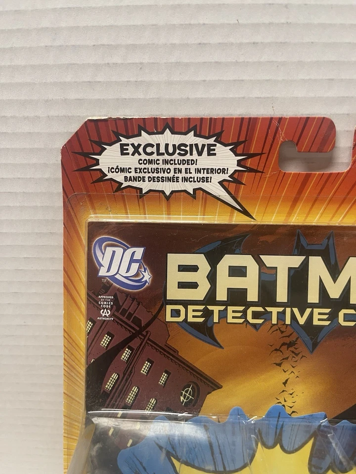 Figura Mattel DC Super Heroes S3 Serie 1 Batman Clásico Azul 6" ¡Nueva Sellada!!! Foto 3 de 4