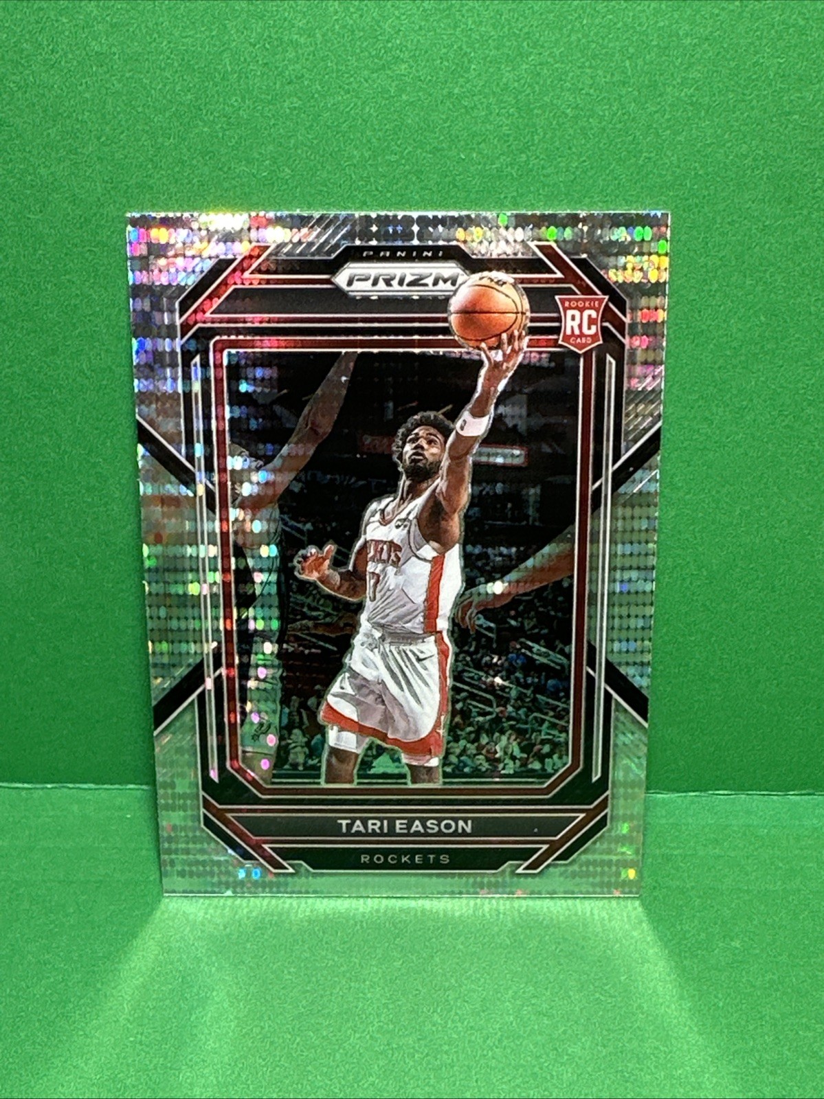 2022-23 Panini Prizm - Tari Eason #258 Pulsar Prizm (RC) Houston Rockets Rookie