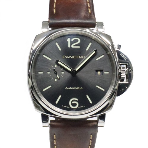 Panerai Luminor PAM00904 42mm Stainless Steel Gray Wristwatch #UW787