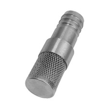 Hose Barb Filter in Robust Stainless Steel for Water and Fuel Applications
