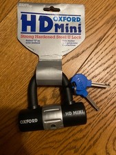 Oxford HD Mini. Strong Hardened Steel U Lock