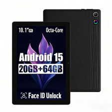 Tablet 10.1 inch 20GB ROM 1TB TF 64GB ROM WIFI Android15 Bluetooth Dual Camera