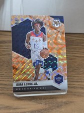2020-21 PANINI MOSAIC RC KIRA LEWIS JR ORANGE REACTIVE PRIZM ROOKIE PARALLEL 224