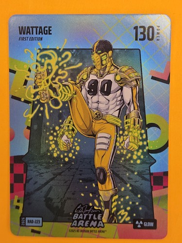2026 Bo Jackson Battle Arena Wattage TJ Watt #RAD-223 80’s Rad Glow