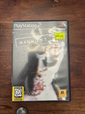 Manhunt Sony PS2 2003 - Tested No Manual NTSC - Superb Condition 