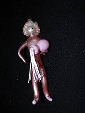 De Carlini Aquarius Water Bearer Ornament Blown Glass Made In Italy [SA191]