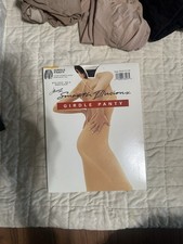 Hanes Smooth Illusions Girdle Pantyhose Jet Black Style 00Q76 Womens Size B