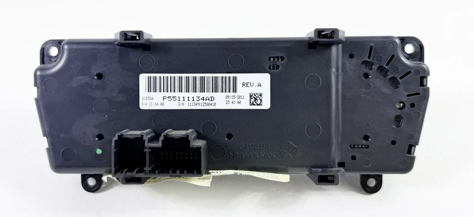 Jeep Compass Patriot 2011-2012 calibre aire acondicionado calefacción control de clima OEM 55111134AD Foto 4 de 4