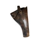 WW1 Leather Pistol Holster Marked 22 Military Antique Well Worn