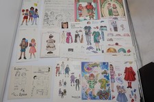 BRITA KAREN PRINCE MENU PAPER DOLL CLUB BOOK MAGAZINE CUTOUT SARA LEE