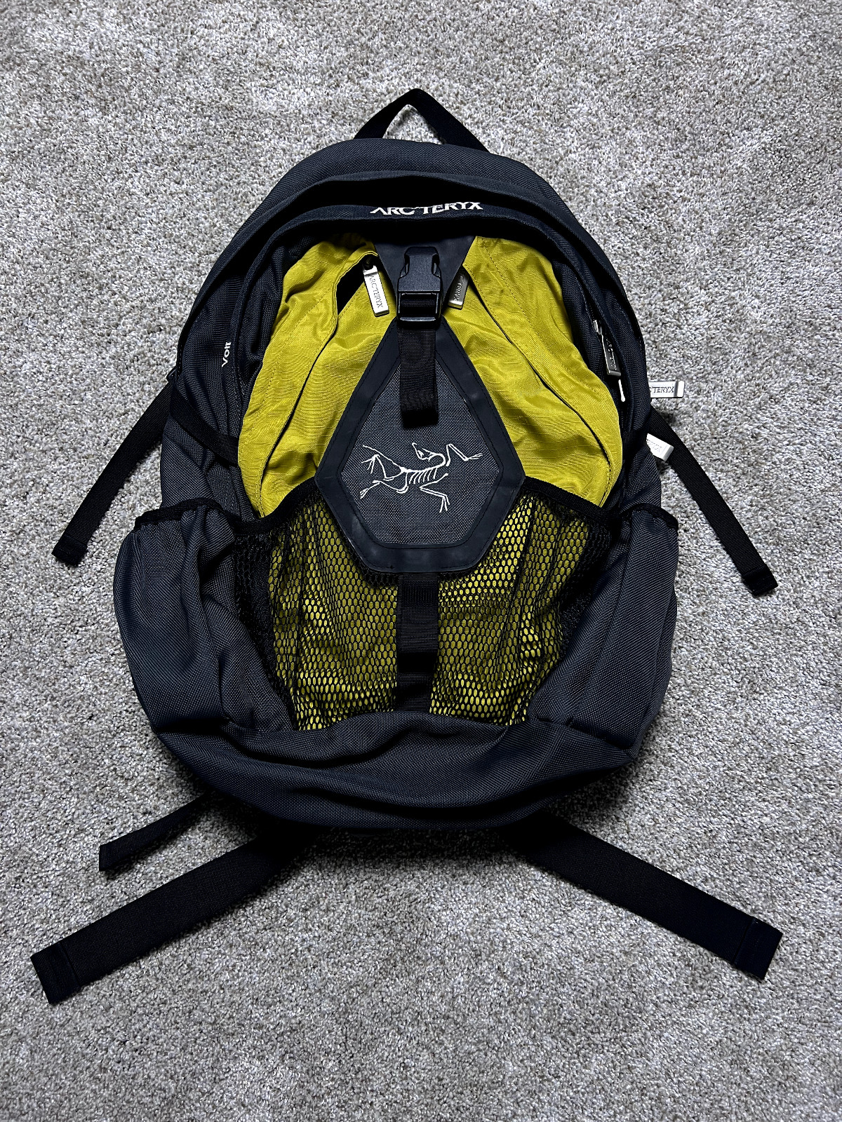Arc'teryx Volt backpack Yellow/Black
