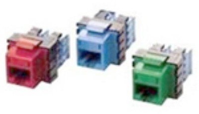 Hubbell Xcelerator HXJ5EOR Cat.5e Keystone Jack