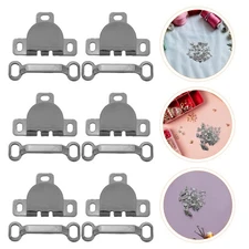 40 Sets Sewing Snaps and Fasteners Clothing DIY Hook Closures Kit