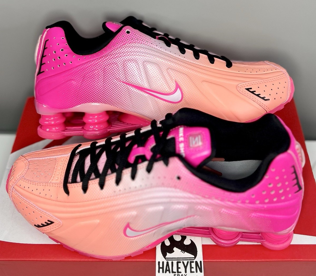 NEW Nike Shox R4 'Pink' | Women Sizes 6 - 10 | IH2343-600 | SUPER