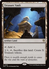 Treasure Vault 0180 MTG Commander: Aetherdrift Rare NP