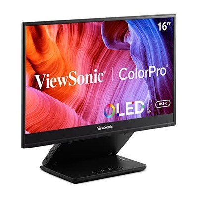 Viewsonic VP16-OLED 15.6IN PORTABLE 1080P OLED MONITOR WITH 60W USB-C AND MINI-H