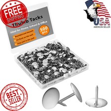 Mr. Pen Silver Push Pins 500 Pack