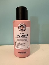 Maria Nila Pure Volume Conditioner 3.4oz New  Authentic