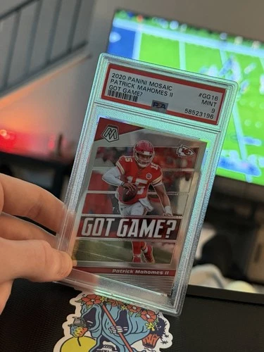 2020 Panini Mosaic Got Game? Patrick Mahomes II #GG16 PSA 9 Chiefs