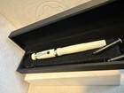 STIPULA,”CASTONI” White Limited Ed,FP,14K Gold Nib,”M”No.A3589,Italy 🇮🇹 — photo 4