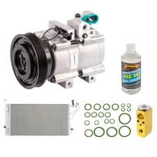 For Hyundai XG350 2004 2005 OEM AC Compressor w/ Condenser Drier TCP