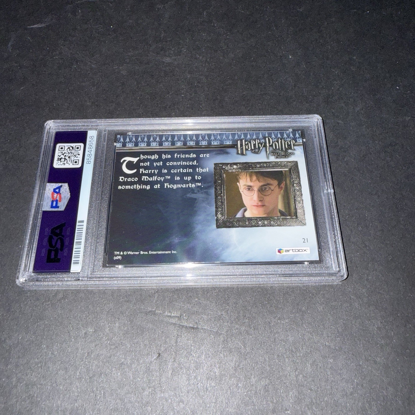 Daniel Radcliffe Address Daniel Radcliffe Signed Harry Potter Movie Card Slabbed PSA DNA | eBay