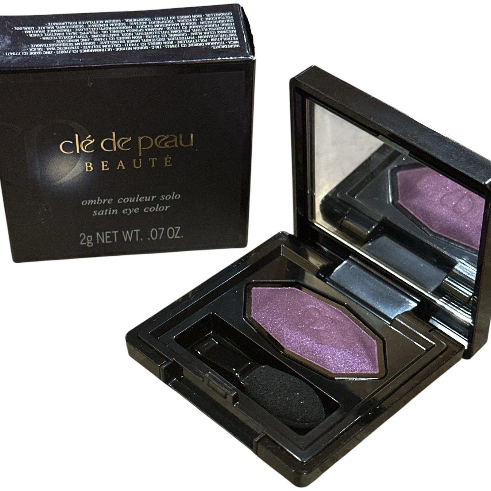 Shiseido Cle De Peau Beaute Satin Eye Color #108 .07oz Smooth Powder Eye Shadow