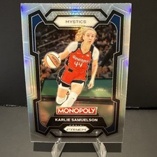 2024 Panini Prizm Monopoly WNBA #33 Karlie Samuelson Silver Prizms