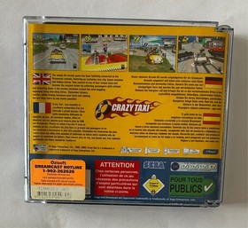 Crazy Taxi - SEGA Dreamcast - Complete in case with manual - PAL - 2000