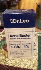 New/Sealed Dr.Leo Acne Buster Salicylic Acid Drying Lotion for Face Acne Scars