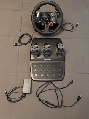 Logitech G29 Driving Force Racing Wheel & Pedal Set, Wired for Sony PS4, PS5, PC