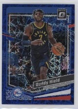 2023-24 Panini Donruss Optic Blue Velocity Prizm Buddy Hield #42 19b1