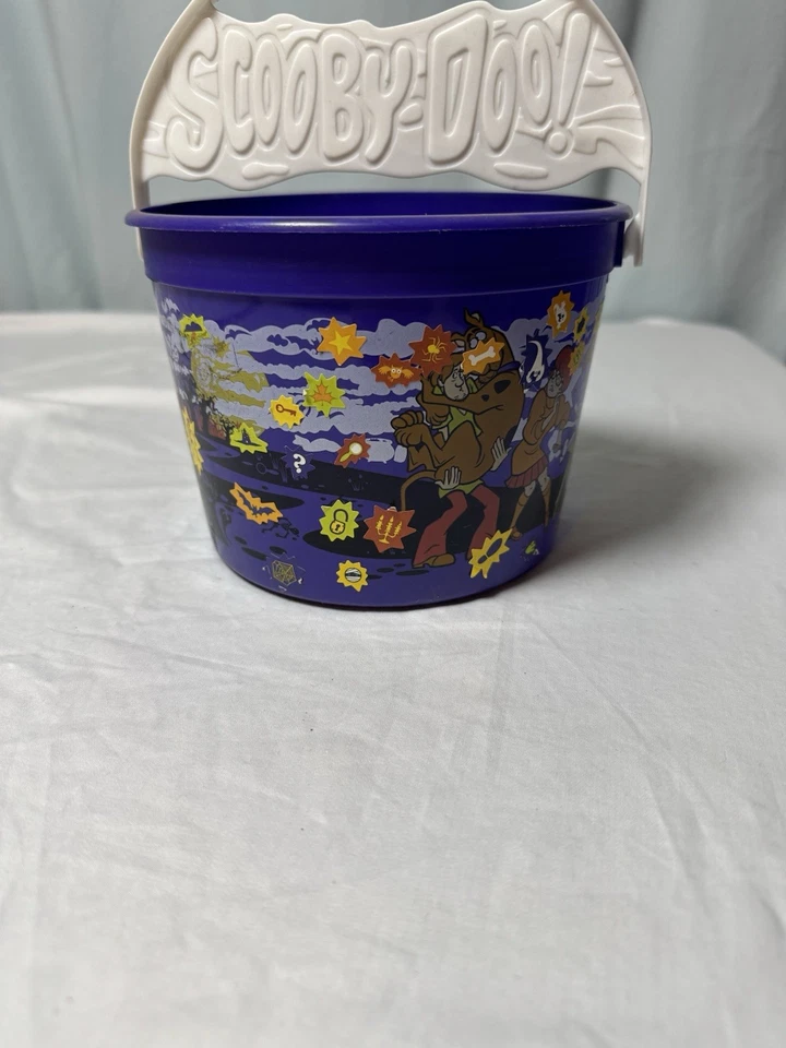 2012 年麦当劳 Happy Meal Scooby-Doo 万圣节桶紫色把戏或零食 — 第 4/4 张图片