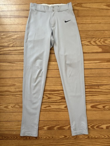 Nike Vapor Select 2 Full Length Tapered Baseball Pants Grey Men's Size XS