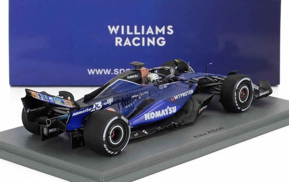 SPARK 1:43 MODELLINO AUTO DIE CAST F1 WILLIAMS FW46 ALBON USA GP 2024 MODELLISMO - Immagine 3 di 4