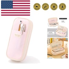 Big Capacity Pencil Case Large Pencil Pouch Stationery Pen Bag for Teen Girls...