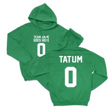 Tatum Inspired Jersey Style - Boston Tribute Unisex Hooded Sweatshirt