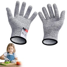 Schnittfeste Kinderhandschuhe Gr. XSS CE EN388 Klasse 5 lebensmittelecht 1 Paar