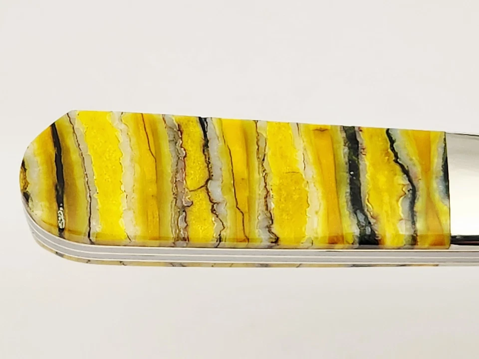 Cuchillo Barlow Case XX 2025 EE. UU. 3 asas de hueso amarillo genuino de 7/8" Foto 3 de 4