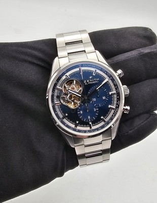 Zenith El Primero Chronomaster Open blue 42mm Full Set + RG 