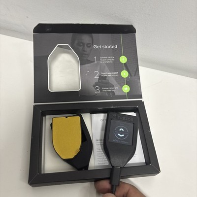 Trezor Model T Cryptocurrency Hardware Wallet Bitcoin, Ethereum, Litecoin