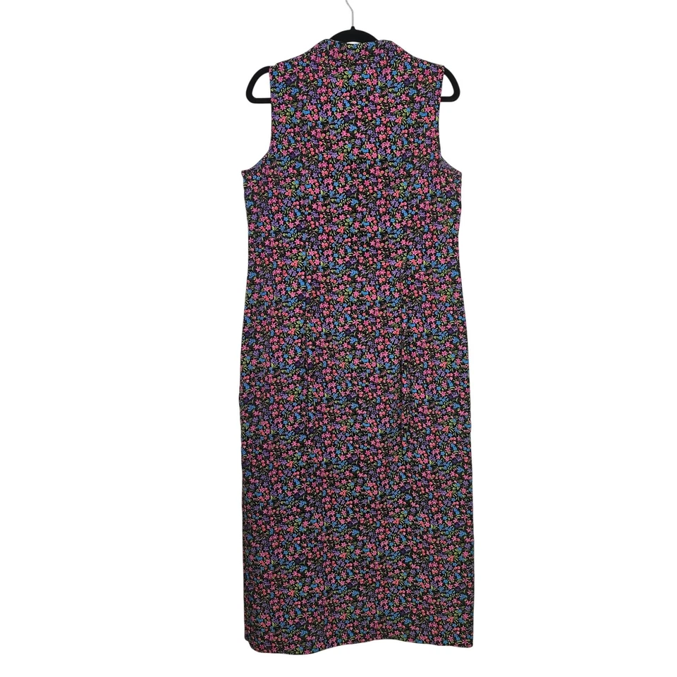 Maxi Camisa Vestido Kathie Lee Años 90 De Colección Para Mujer Talla 14 Coqueta Cotta Floral Boho Foto 3 de 4