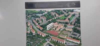 Sangerhausen Luftbild Berufsschule -Erich-Weinert-Straße - früher Lademannschule