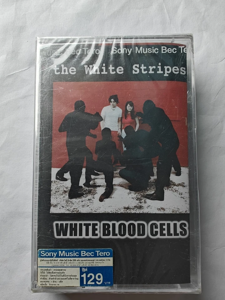 The White Stripes White Blood Cells FACTORY SEALED cassette album - Image 4 of 4