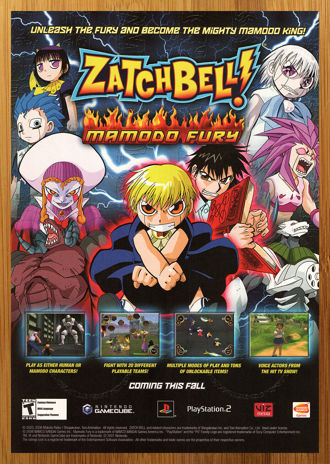 Zatch Bell!: Mamodo Fury (Video Game 2005) - IMDb