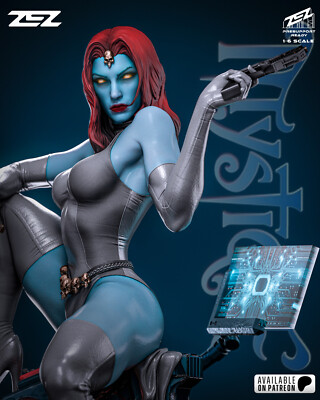 Mystique, Raven Darkholme, X-Men, Marvel, sexy PinUp,  Statue, 3D Druck, Fan Art