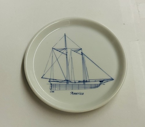New 9 Coasters 4" Diameter HMS Bounty, America, Cutty Sark, Constitution - Picture 2 of 9