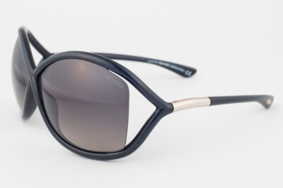 Tom Ford Whitney 009 01D Black / Gray Polarized Sunglasses  display picture 3