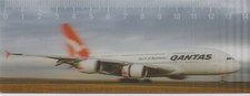 3D - Lineal: Boeing Flugzeug Airbus A 380 der Quantas, Australien